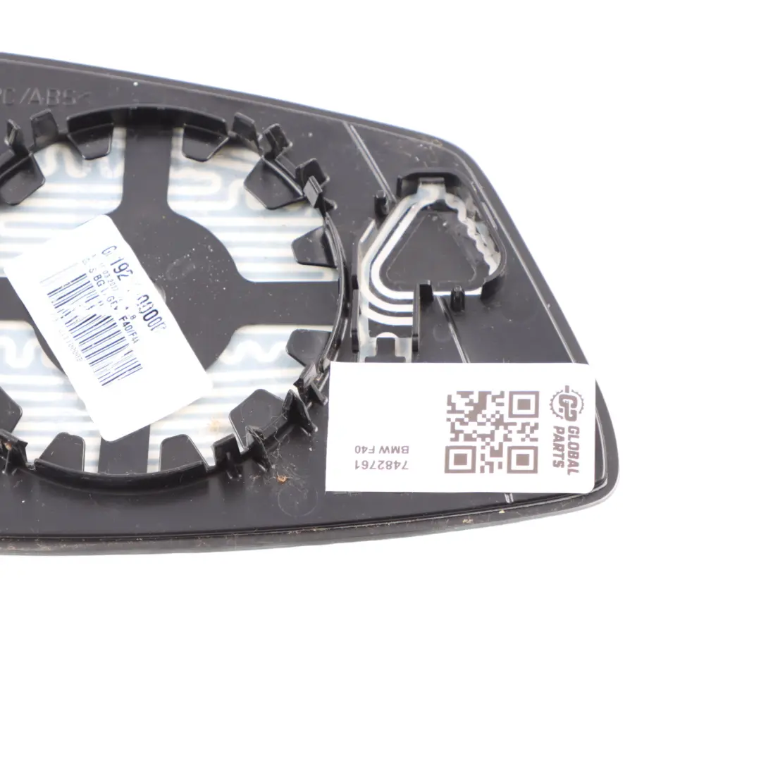 Wing Mirror Glass Insert BMW F40 F44 Mirror Glass Convex Left N/S Heated to with Part number 7482761 Wing Mirror Glass Insert BMW F40 F44 Mirror Glass Convex Left N/S Heated - SKU 7482761 - Part number 7482761