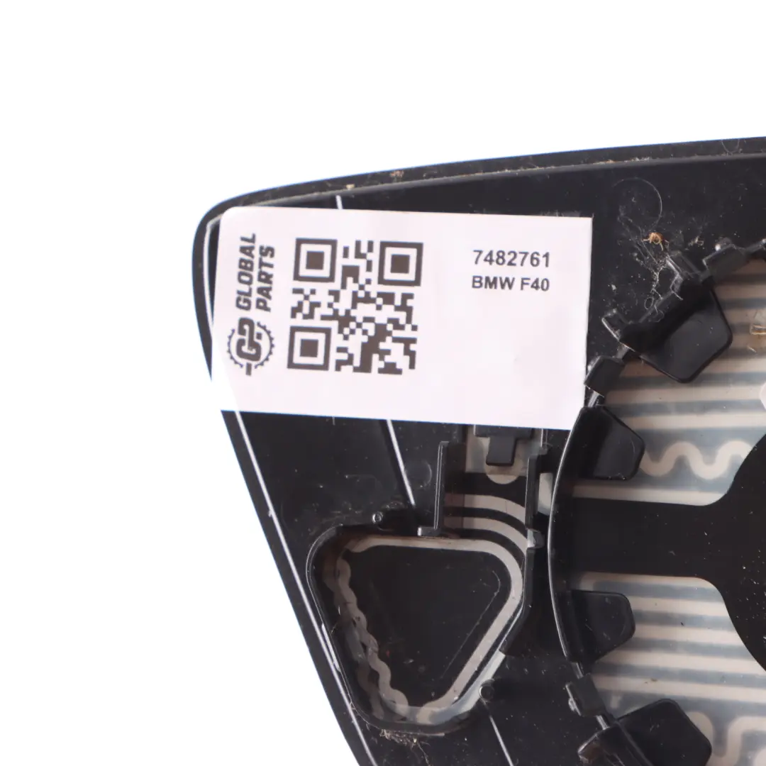 Wing Mirror Glass Insert BMW F40 F44 Mirror Glass Convex Left N/S Heated to with Part number 7482761 Wing Mirror Glass Insert BMW F40 F44 Mirror Glass Convex Left N/S Heated - SKU 7482761 - Part number 7482761