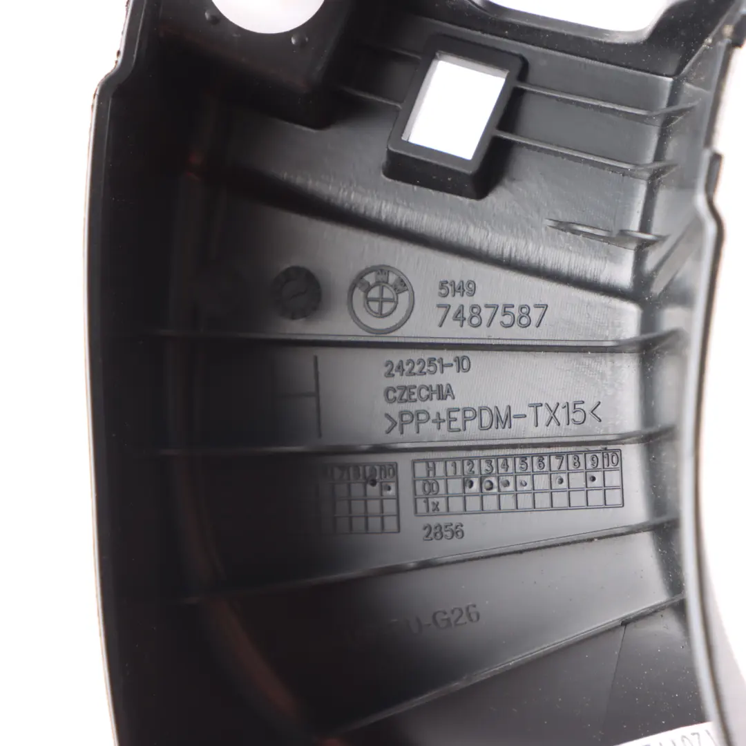 Boot Trunk Trim Coupe Rear Left N/S Lateral Cover Panel to BMW I4 G26 with Part number 7487587 BMW I4 G26 Boot Trunk Trim Coupe Rear Left N/S Lateral Cover Panel - SKU 7487587 - Part number 7487587