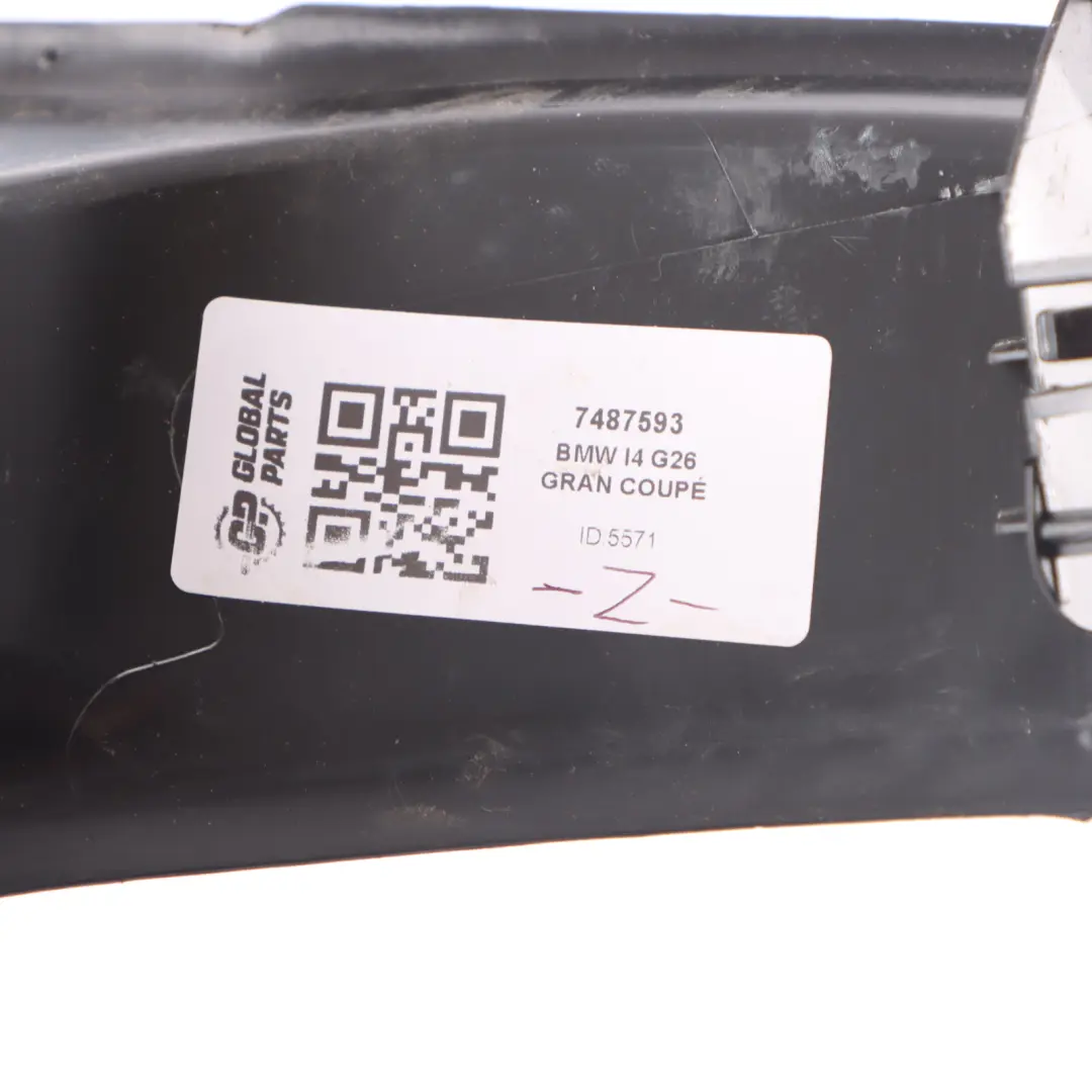 Boot Lid Drip Rail Trim Strip Left N/S to BMW G26 Tailgate with Part number 7487593 BMW G26 Tailgate Boot Lid Drip Rail Trim Strip Left N/S - SKU 7487593 - Part number 7487593