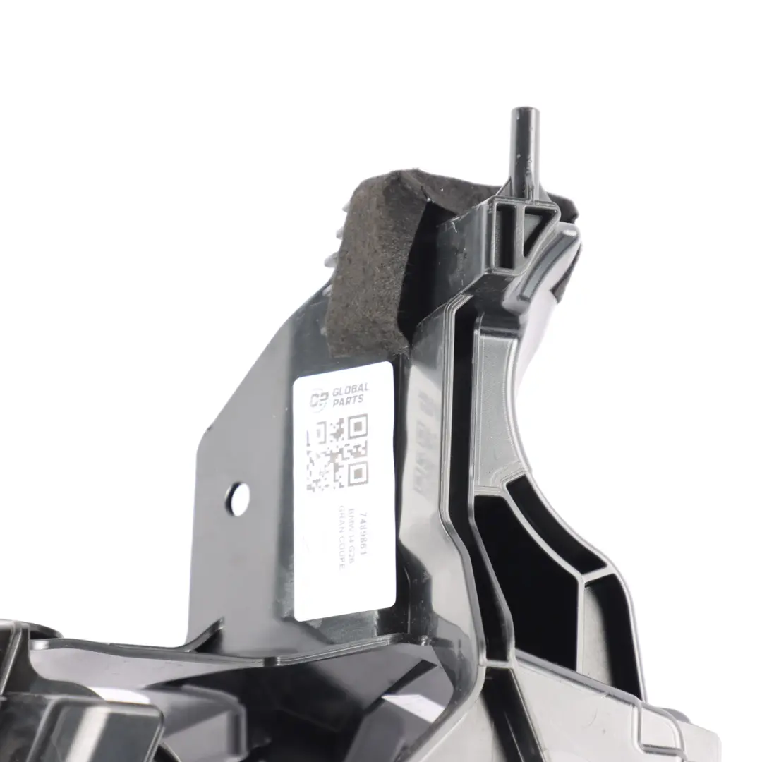 Trunk Boot Panel Trim Front Left N/S Cover Bracket 7489862 to BMW G26 with Part number 7489861 BMW G26 Trunk Boot Panel Trim Front Left N/S Cover Bracket 7489862 - SKU 7489861 - Part number 7489861