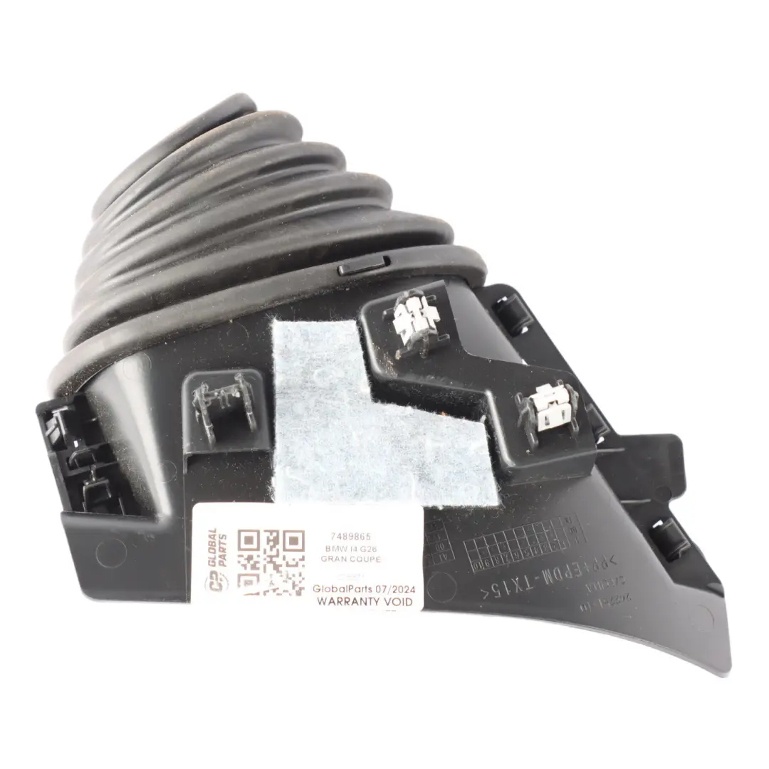 Strut Rear Left N/S Boot Trunk Cover Trim Rubber to BMW G26 Tailgate with Part number 7489865 BMW G26 Tailgate Strut Rear Left N/S Boot Trunk Cover Trim Rubber - SKU 7489865 - Part number 7489865