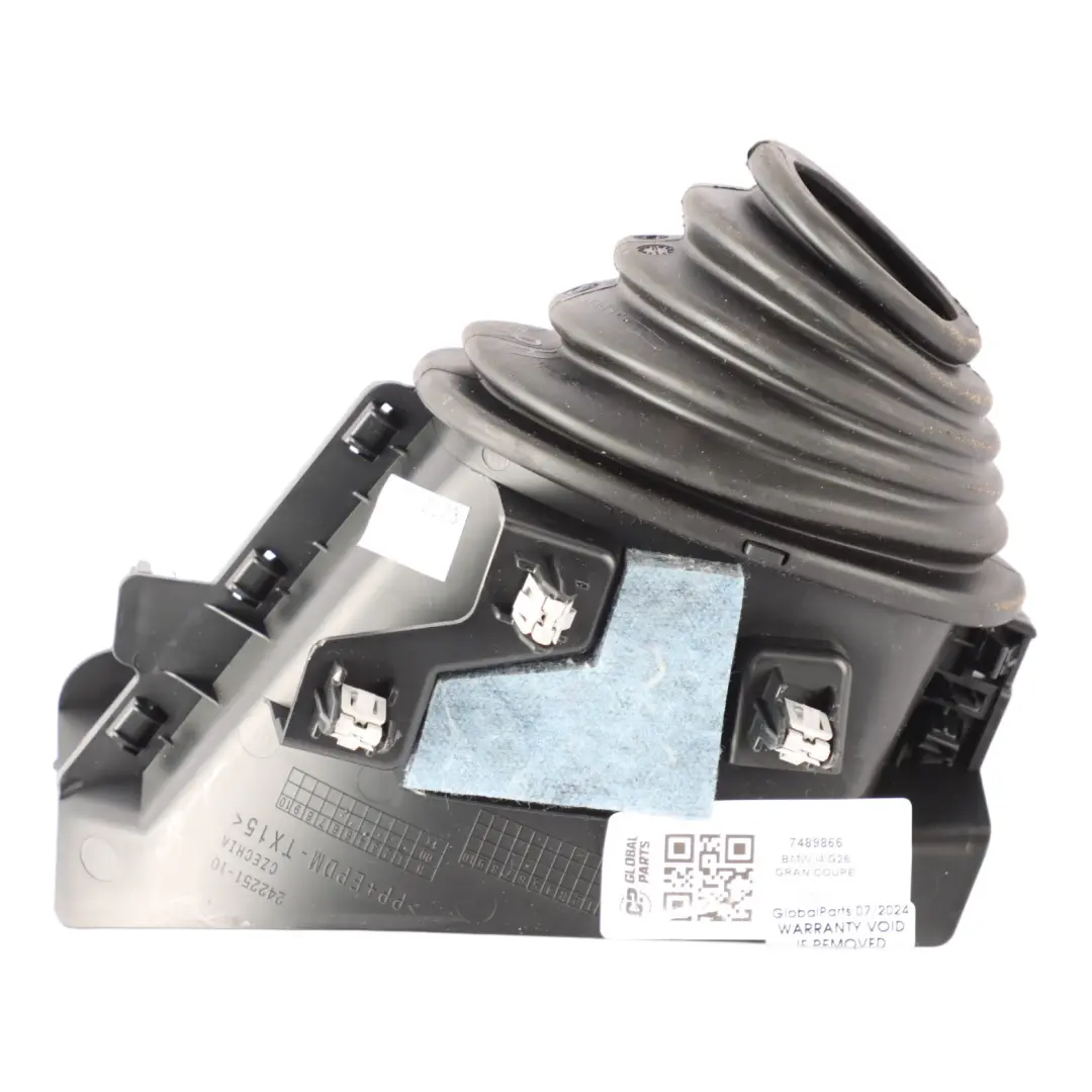Strut Rear Right O/S Boot Trunk Cover Trim Rubber to BMW G26 Tailgate with Part number 7489866 BMW G26 Tailgate Strut Rear Right O/S Boot Trunk Cover Trim Rubber - SKU 7489866 - Part number 7489866
