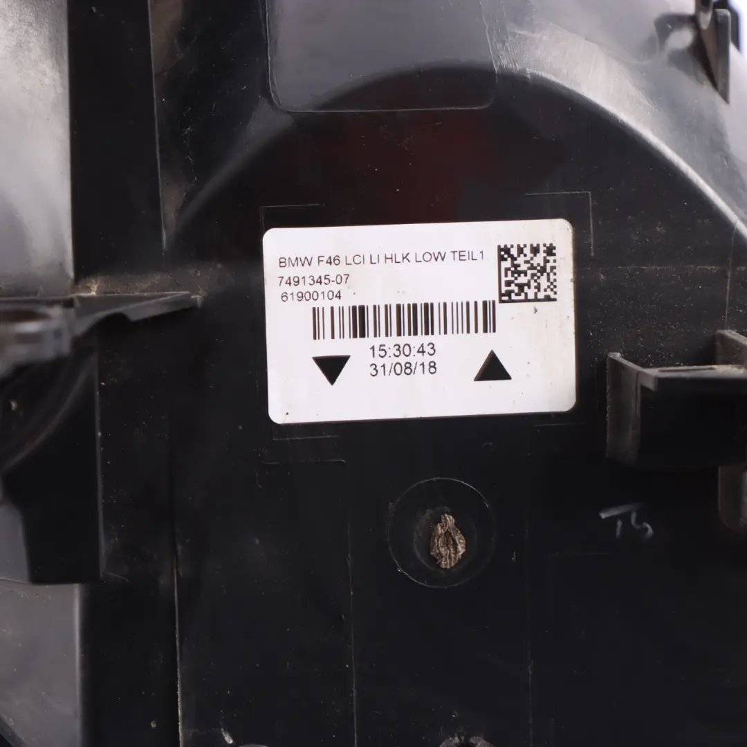 Lamp Side Panel Tail Light Left N/S to BMW F46 Rear with Part number 7491345 BMW F46 Rear Lamp Side Panel Tail Light Left N/S - SKU 7491345-1 - Part number 7491345