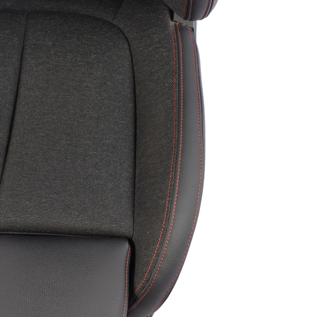 Front Seat Sport Right O/S Fabric Leather Sensatec Black Orange to BMW F46 LCI with Part number 7496342 BMW F46 LCI Front Seat Sport Right O/S Fabric Leather Sensatec Black Orange - SKU 7496342 - Part number 7496342