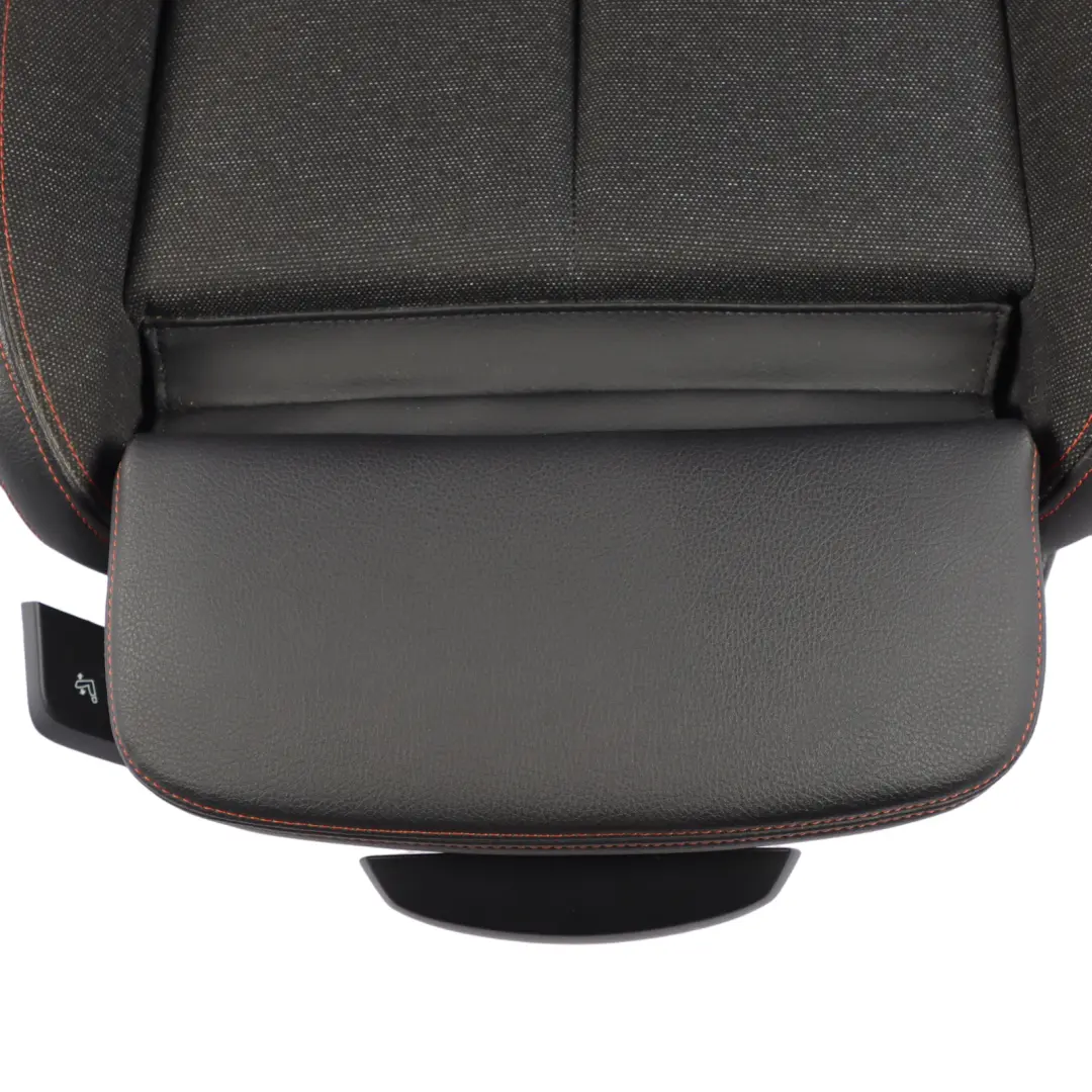Front Seat Sport Right O/S Fabric Leather Sensatec Black Orange to BMW F46 LCI with Part number 7496342 BMW F46 LCI Front Seat Sport Right O/S Fabric Leather Sensatec Black Orange - SKU 7496342 - Part number 7496342