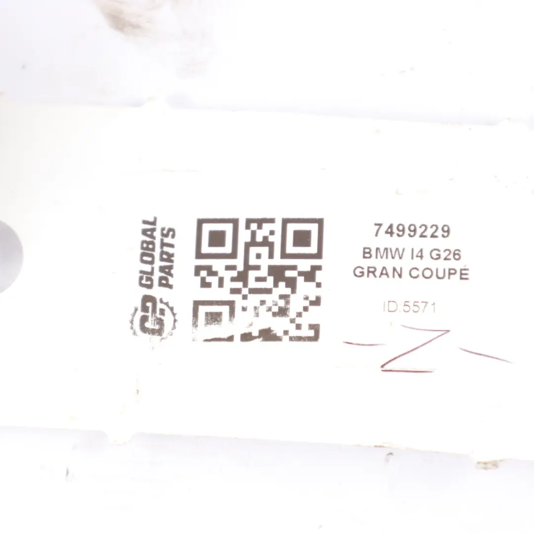 Check Strap Door Brake Hinge Rear to BMW G26 with Part number 7499229 BMW G26 Check Strap Door Brake Hinge Rear - SKU 7499229 - Part number 7499229