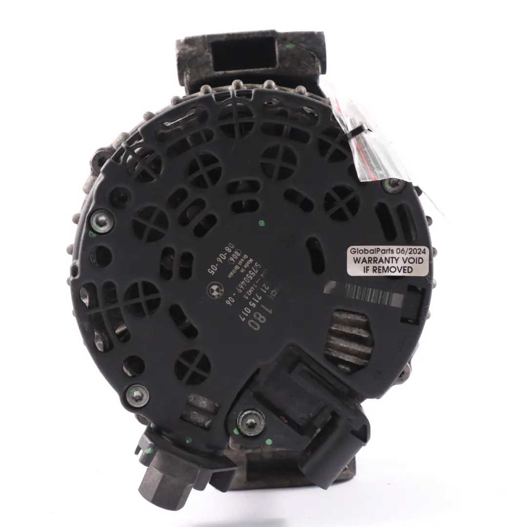 Alternatore Benzina 180A per BMW E60 E61 E81 E87 LCI E90 E91 E92 E93 2 con numero di parte 7550469 BMW E60 E61 E81 E87 LCI E90 E91 E92 E93 2 Alternatore Benzina 180A - SKU 7550469-2 - Numero di parte 7550469
