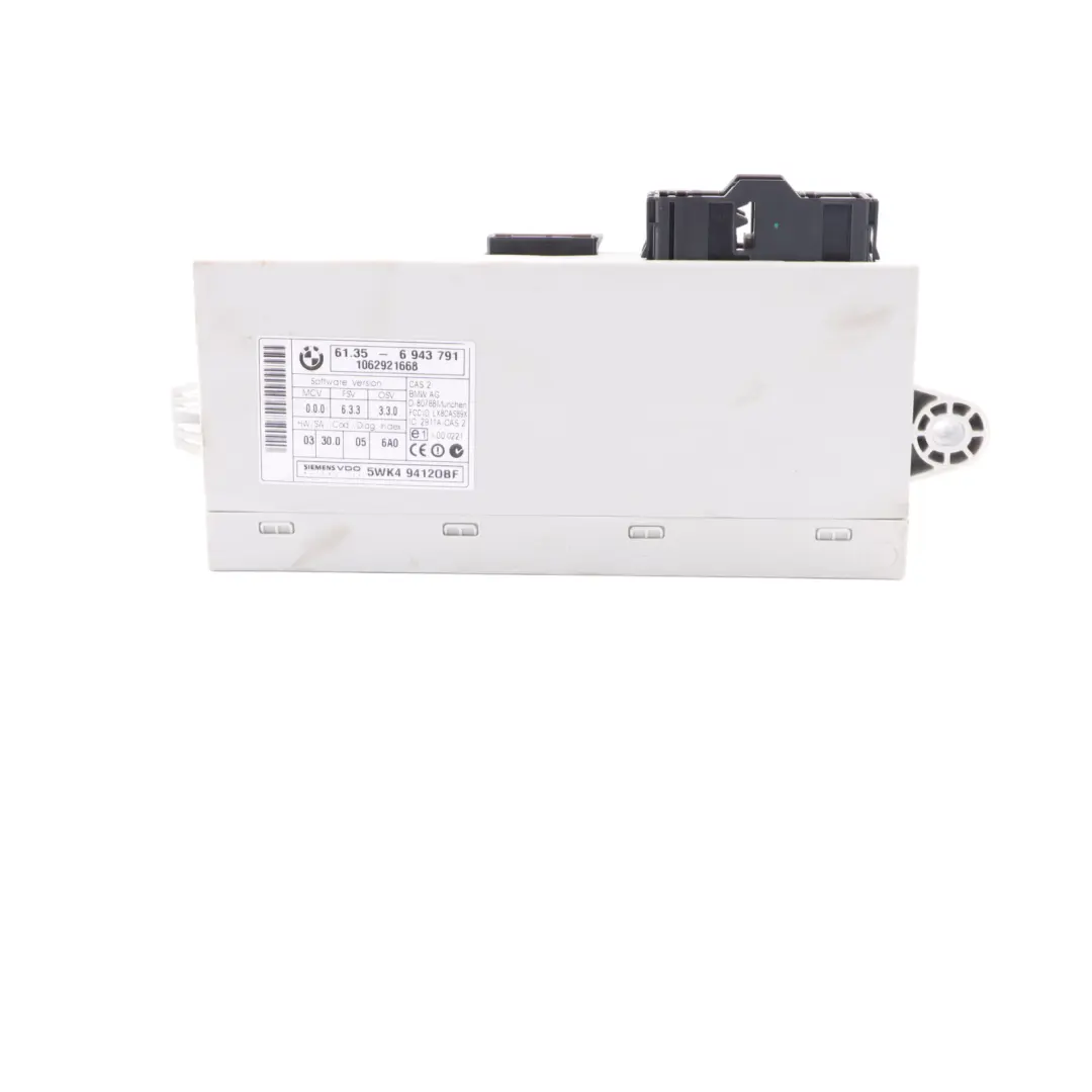 BMW E60 E90 325i 525i N52 218HP Engine ECU Unit Kit DME CAS2 Key Manual - SKU 7561684-9 - Part number 7561684