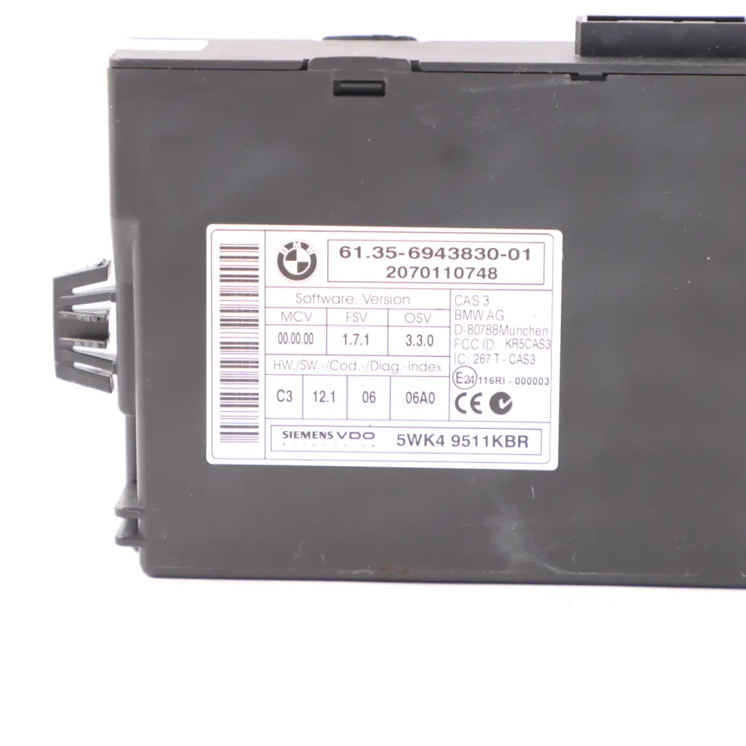 N52N 325i 218HP ECU Kit DME CAS3 Key Automatic to BMW E90 E91 E92 with Part number 7574544 BMW E90 E91 E92 N52N 325i 218HP ECU Kit DME CAS3 Key Automatic - SKU 7574544-4 - Part number 7574544