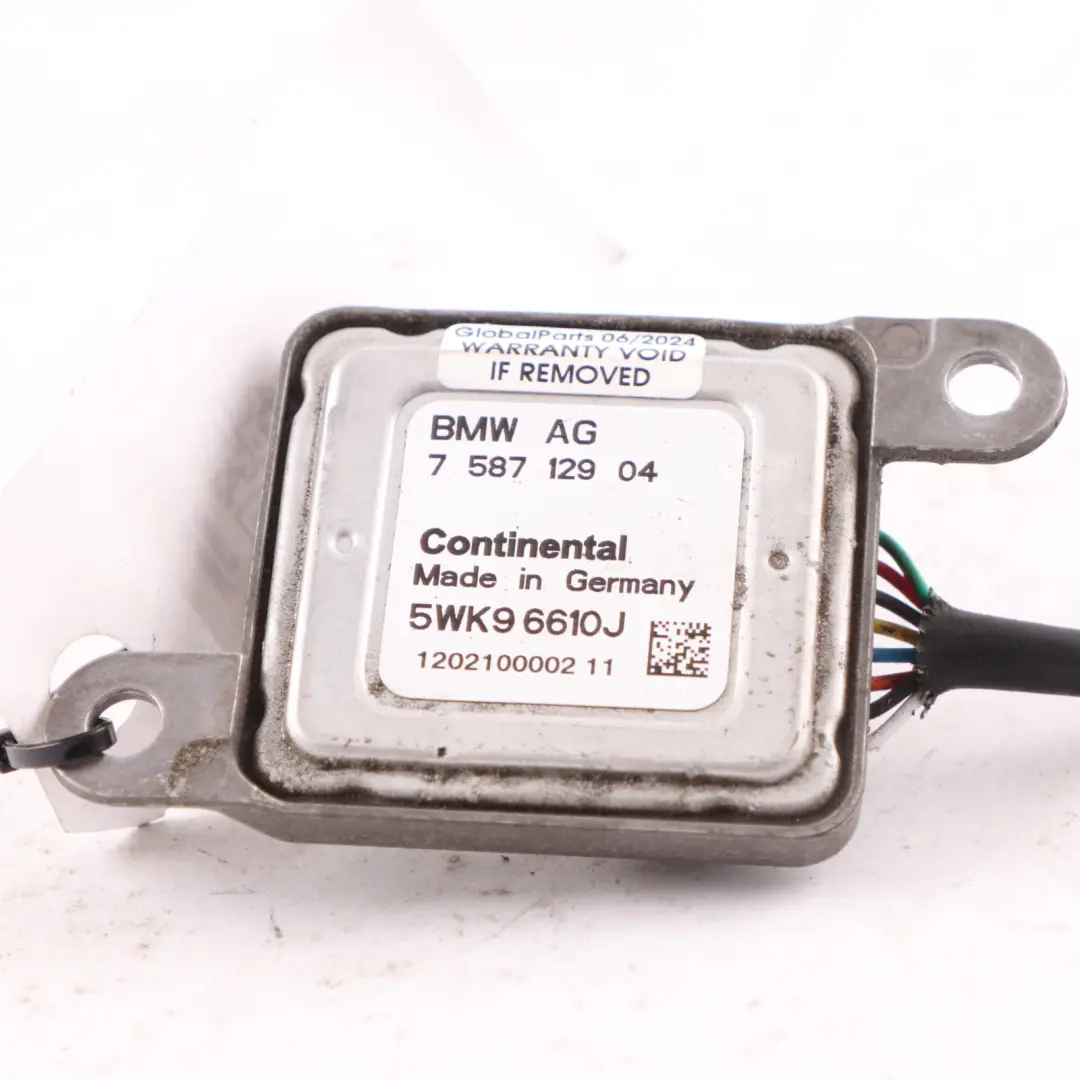 NOX Sensor Petrol N53 to BMW 3 5 6 Series E60 E61 E63 E64 E90 E91 E92 LCI with Part number 7587129 BMW 3 5 6 Series E60 E61 E63 E64 E90 E91 E92 LCI NOX Sensor Petrol N53 - SKU 7587129-1 - Part number 7587129
