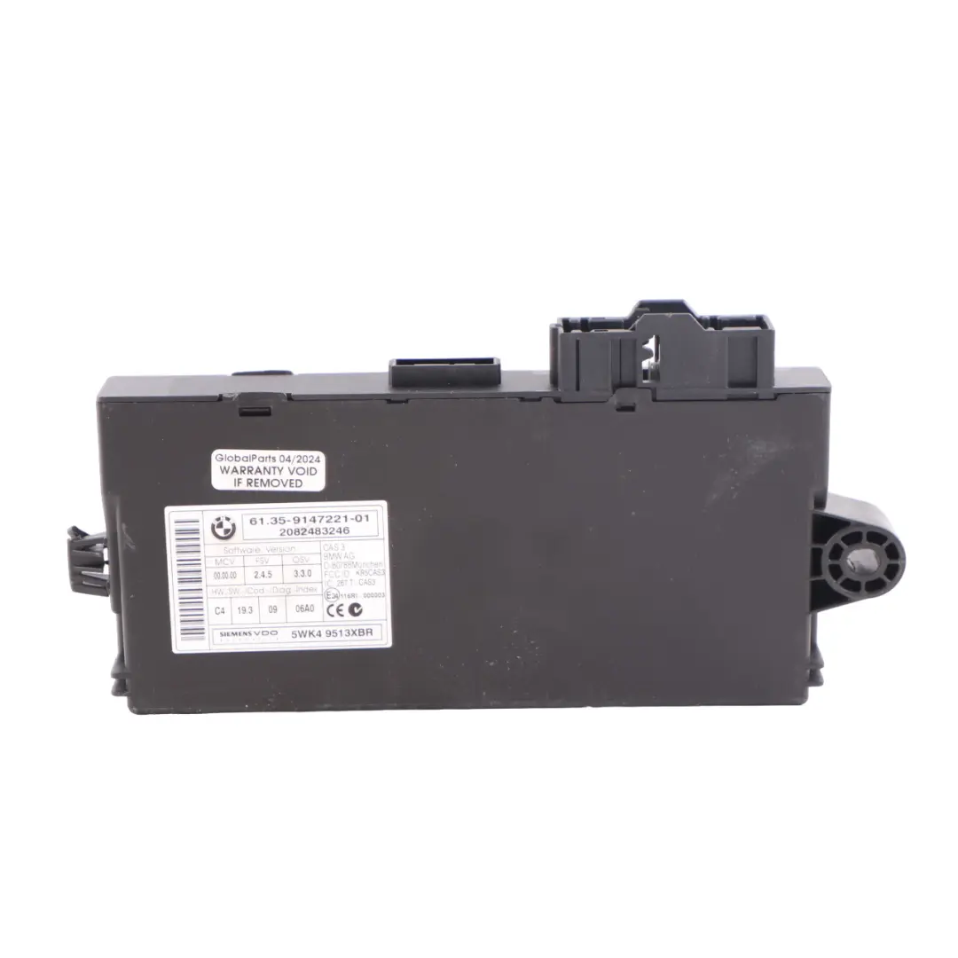 174HP ECU Kit DME + CAS3 + Key Manual Mini Cooper S R55 R56 N14 1.6 - SKU 7587548-9 - Part number 7587548