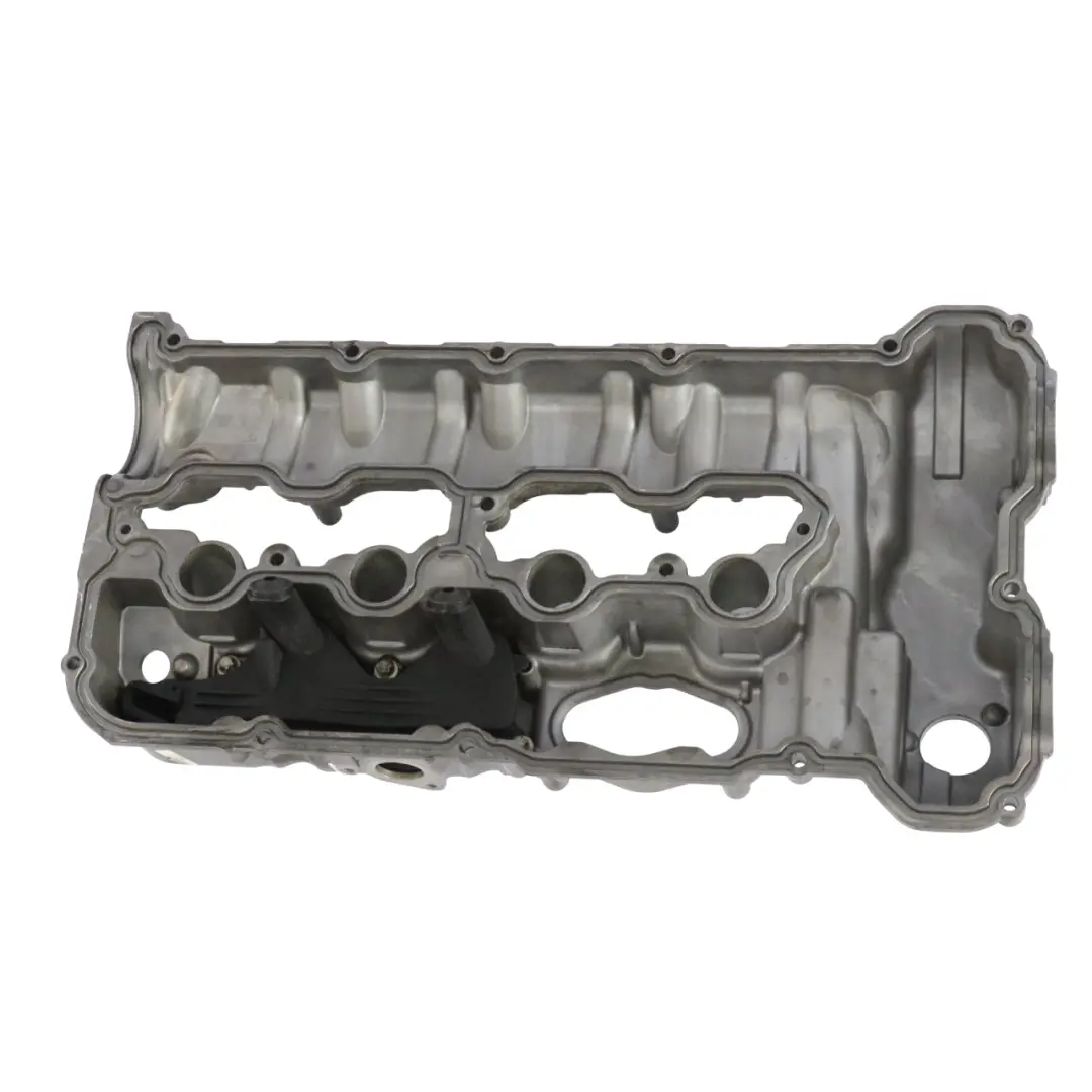 N63 Motor Culata Panel Tapa Balancines Cyl 1-4 7566283 para BMW F10 F11 F13 E70 con número de pieza 7588545 BMW F10 F11 F13 E70 N63 Motor Culata Panel Tapa Balancines Cyl 1-4 7566283 - SKU 7588545 - Número de pieza 7588545