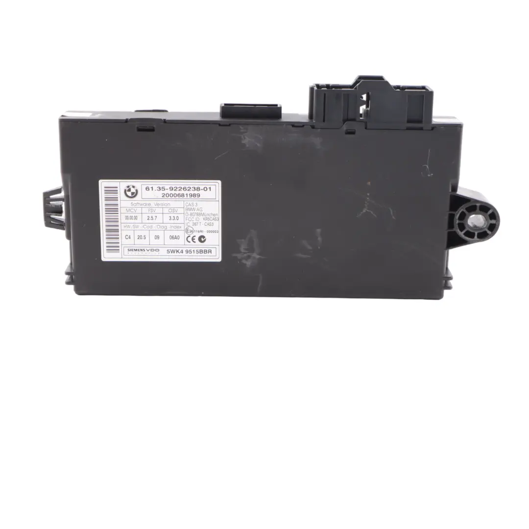 BMW E87 LCI E90 E91 120i 320i N43 170HP ECU KIT DME CAS3 2 Keys - SKU 7599881-19 - Numéro de pièce 7599881