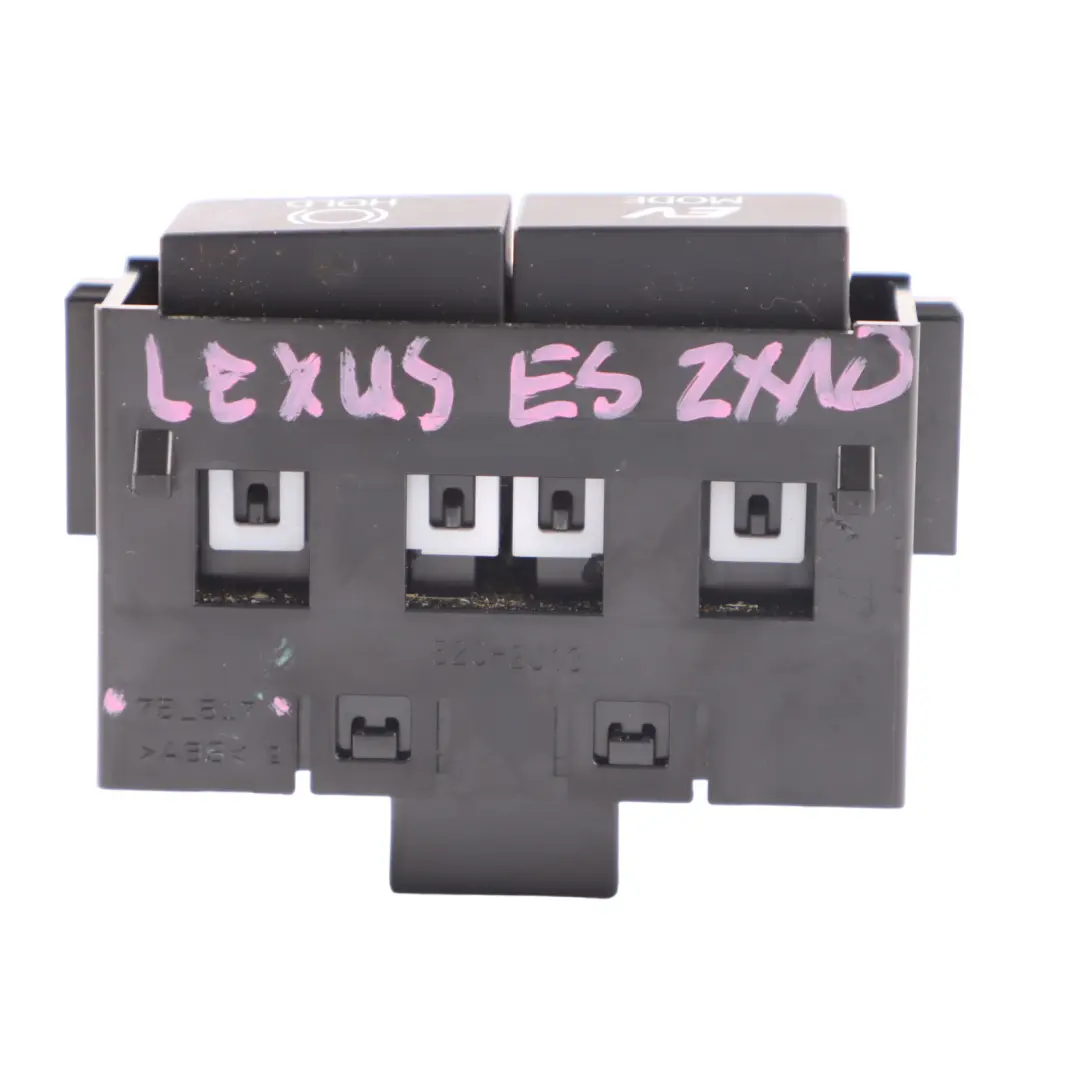 ZX10 Switch Control Button EV Mode Hold Panel Trim to LEXUS ES with Part number 75L715 LEXUS ES ZX10 Switch Control Button EV Mode Hold Panel Trim - SKU 75L715 - Part number 75L715