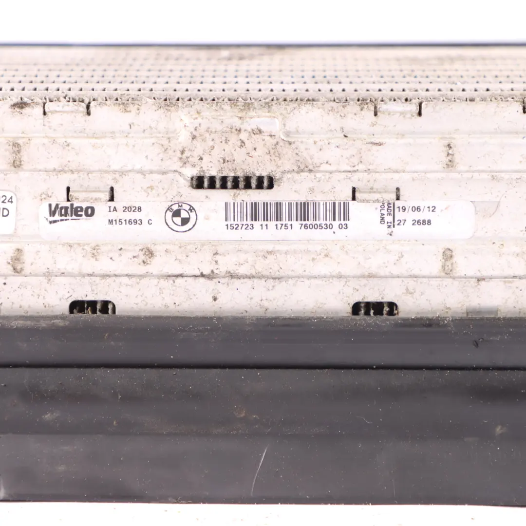 BMW F20 F21 F30 F31 F32 Charge Air Cooler Intercooler Radiator - SKU 7600530-3 - Part number 7600530