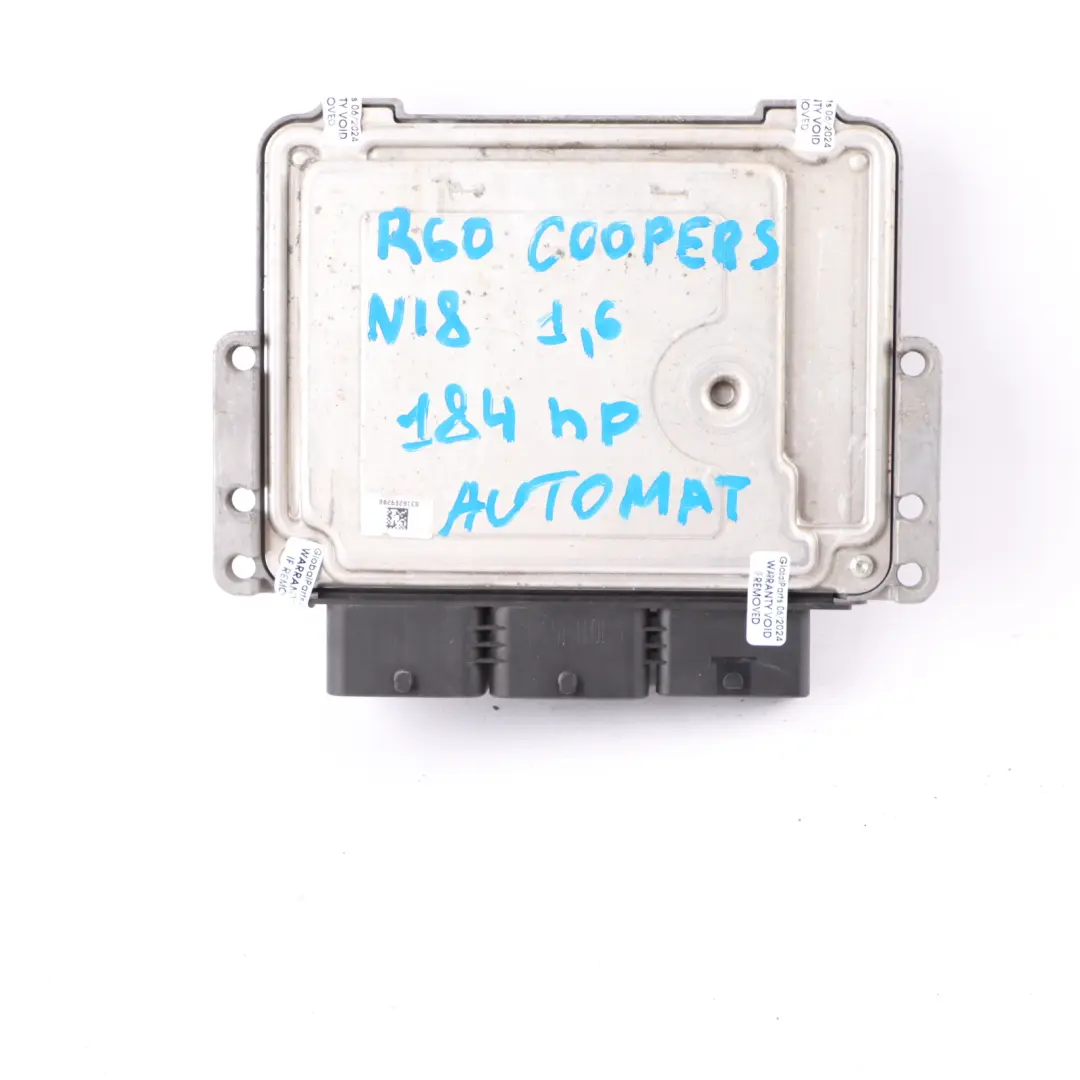 184HP Engine ECU Kit DME Automatic to Mini Cooper S R56 LCI R60 N18 1.6 with Part number 7620985 Mini Cooper S R56 LCI R60 N18 1.6 184HP Engine ECU Kit DME Automatic - SKU 7620985-7 - Part number 7620985