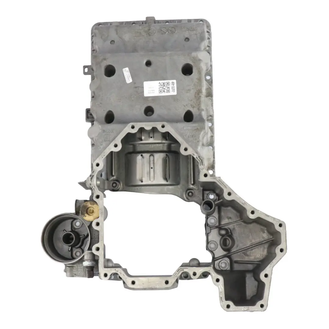 BMW F10 F11 F12 F13 550i N63 Petrol Engine Oil Sump Pan Upper Part - SKU 7621070 - Part number 7621070