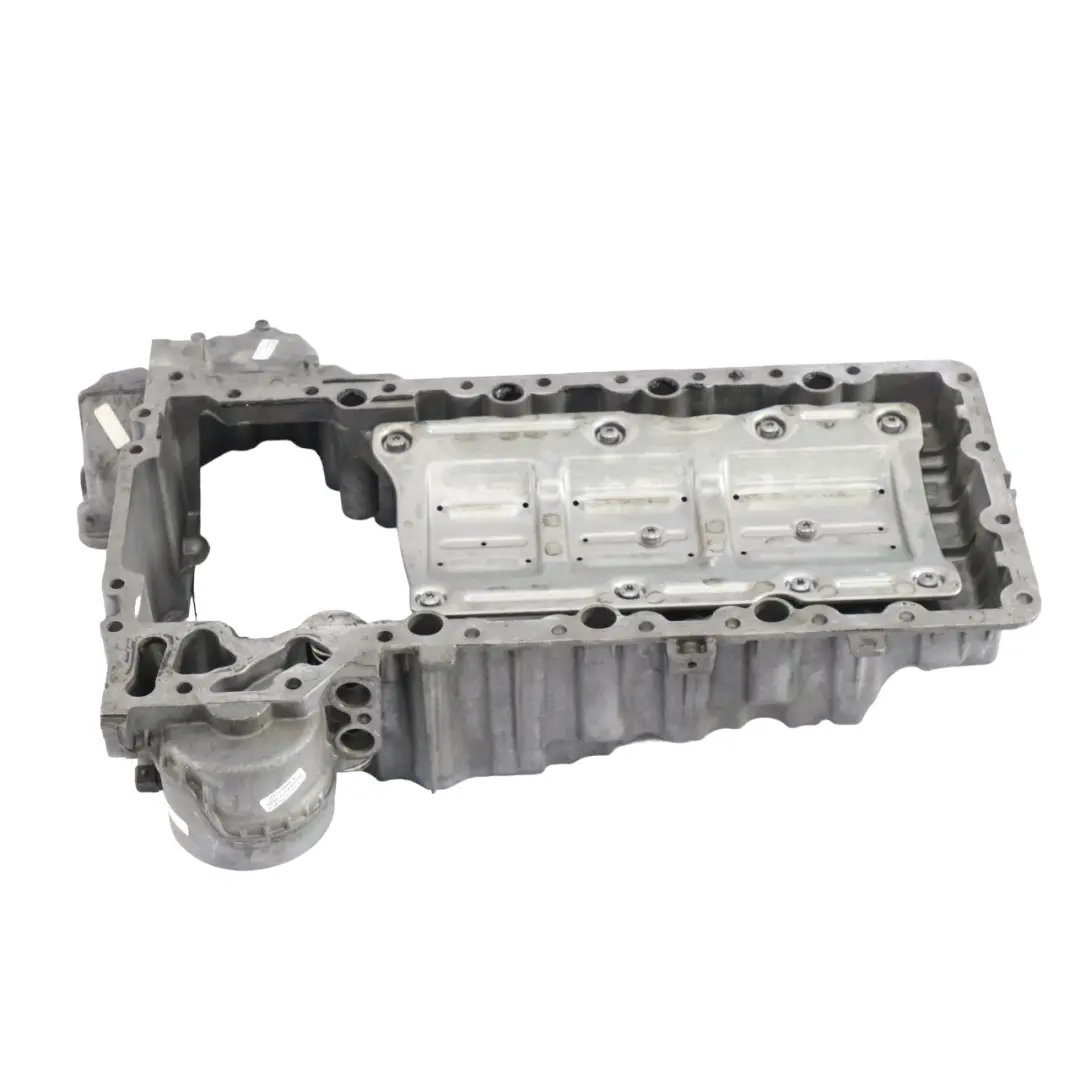 BMW F10 F11 F12 F13 550i N63 Petrol Engine Oil Sump Pan Upper Part - SKU 7621070 - Part number 7621070