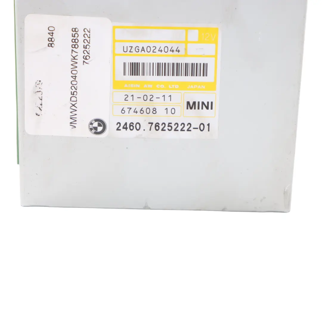  Módulo de control de la caja de cambios automática Mini R60 6754426 - SKU 7625222 - Número de pieza 7625222