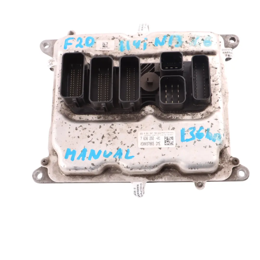 102HP Engine Control Unit ECU KIT DME FEM Key Manual to BMW F20 114i N13 with Part number 7636292 BMW F20 114i N13 102HP Engine Control Unit ECU KIT DME FEM Key Manual - SKU 7636292-5 - Part number 7636292