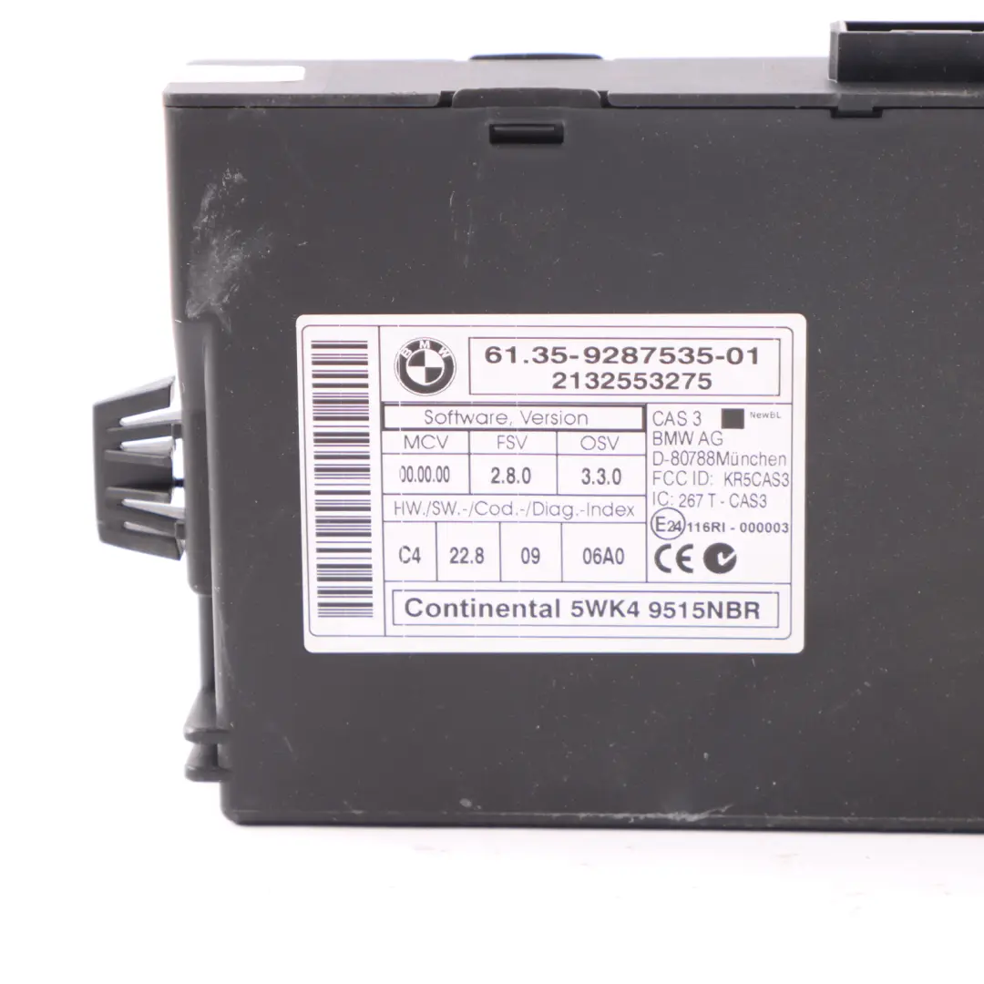 95HP Petrol ECU Kit DME CAS3 + Key Automatic Mini One R55 R56 N12 1.4 - SKU 7640005-15 - Part number 7640005