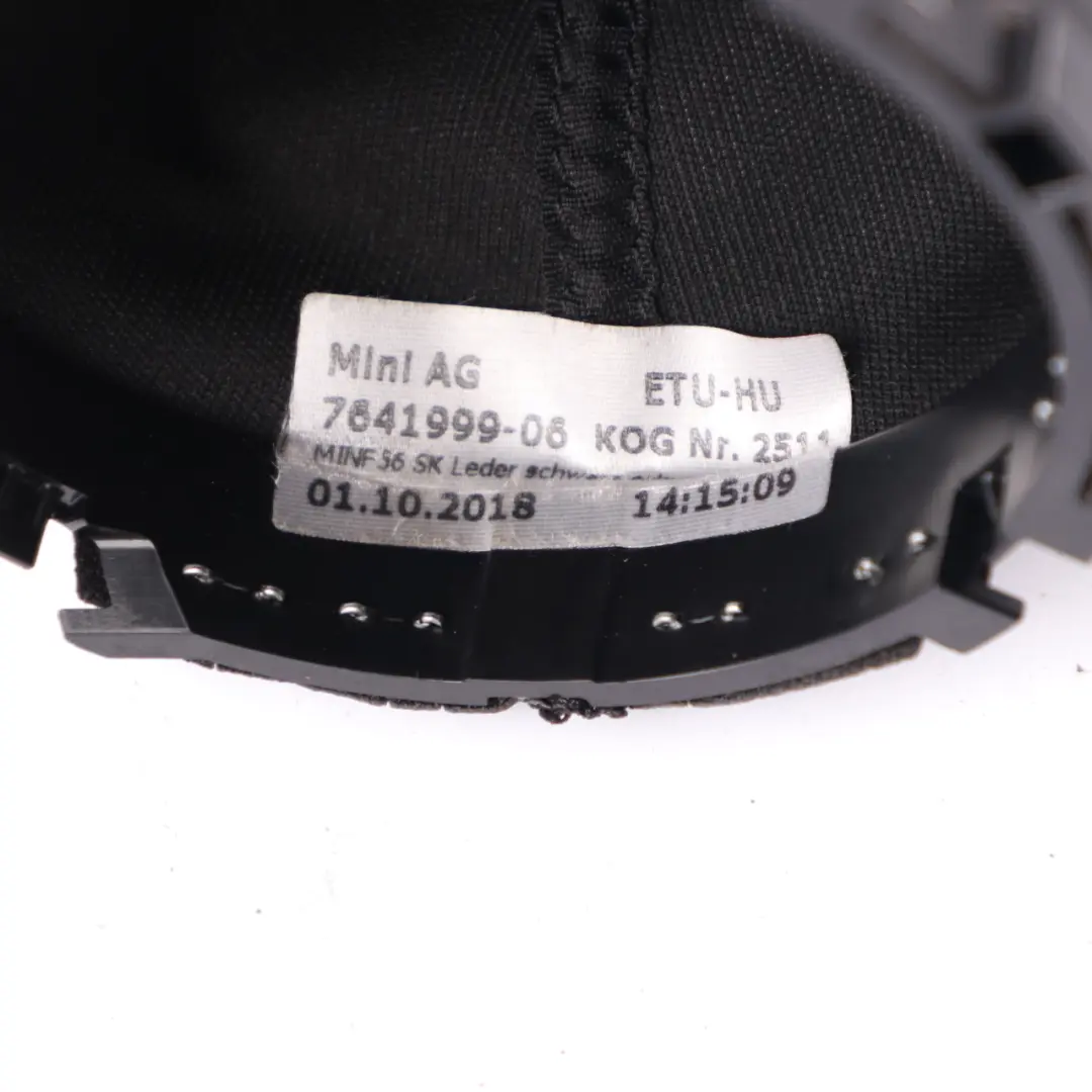 Shift Cover Mini Cooper F55 F56 F57 Selector Lever Leather 6-Speed to Gear with Part number 7641999 Gear Shift Cover Mini Cooper F55 F56 F57 Selector Lever Leather 6-Speed - SKU 7641999-5 - Part number 7641999