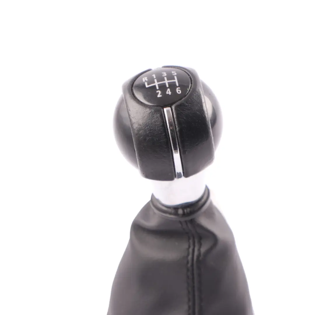 Shift Cover Mini Cooper F55 F56 F57 Selector Lever Leather 6-Speed to Gear with Part number 7641999 Gear Shift Cover Mini Cooper F55 F56 F57 Selector Lever Leather 6-Speed - SKU 7641999-5 - Part number 7641999