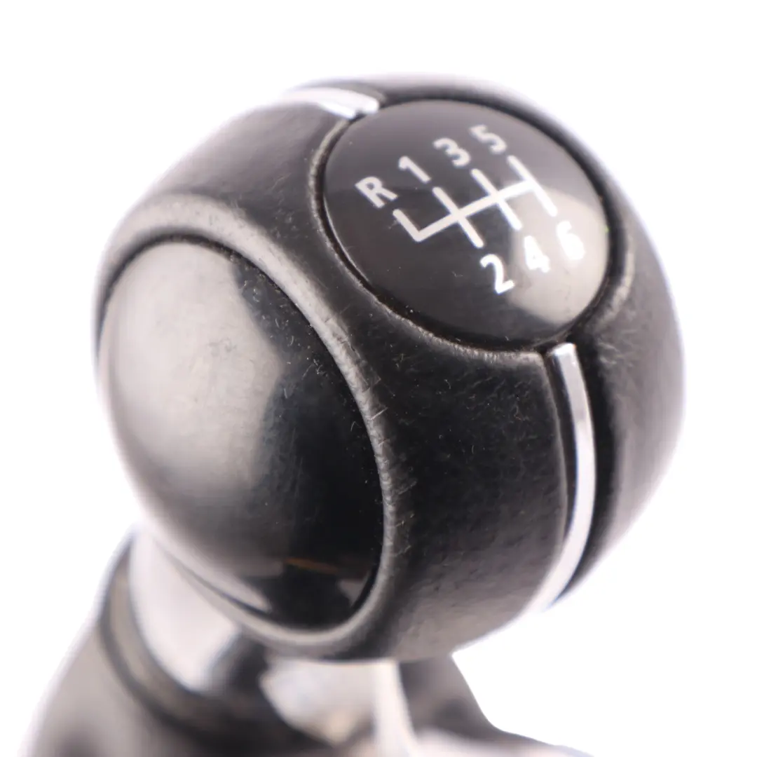 Shift Cover Mini Cooper F55 F56 F57 Selector Lever Leather 6-Speed to Gear with Part number 7641999 Gear Shift Cover Mini Cooper F55 F56 F57 Selector Lever Leather 6-Speed - SKU 7641999-5 - Part number 7641999