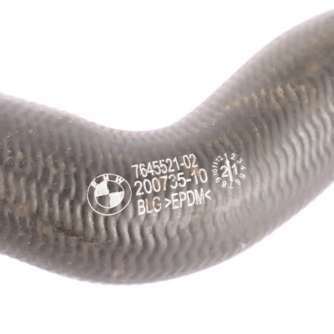  Coolant Hose BMW F45 Mini F60 Petrol B38X Radiator Water Feed Line - SKU 7645521 - Part number 7645521