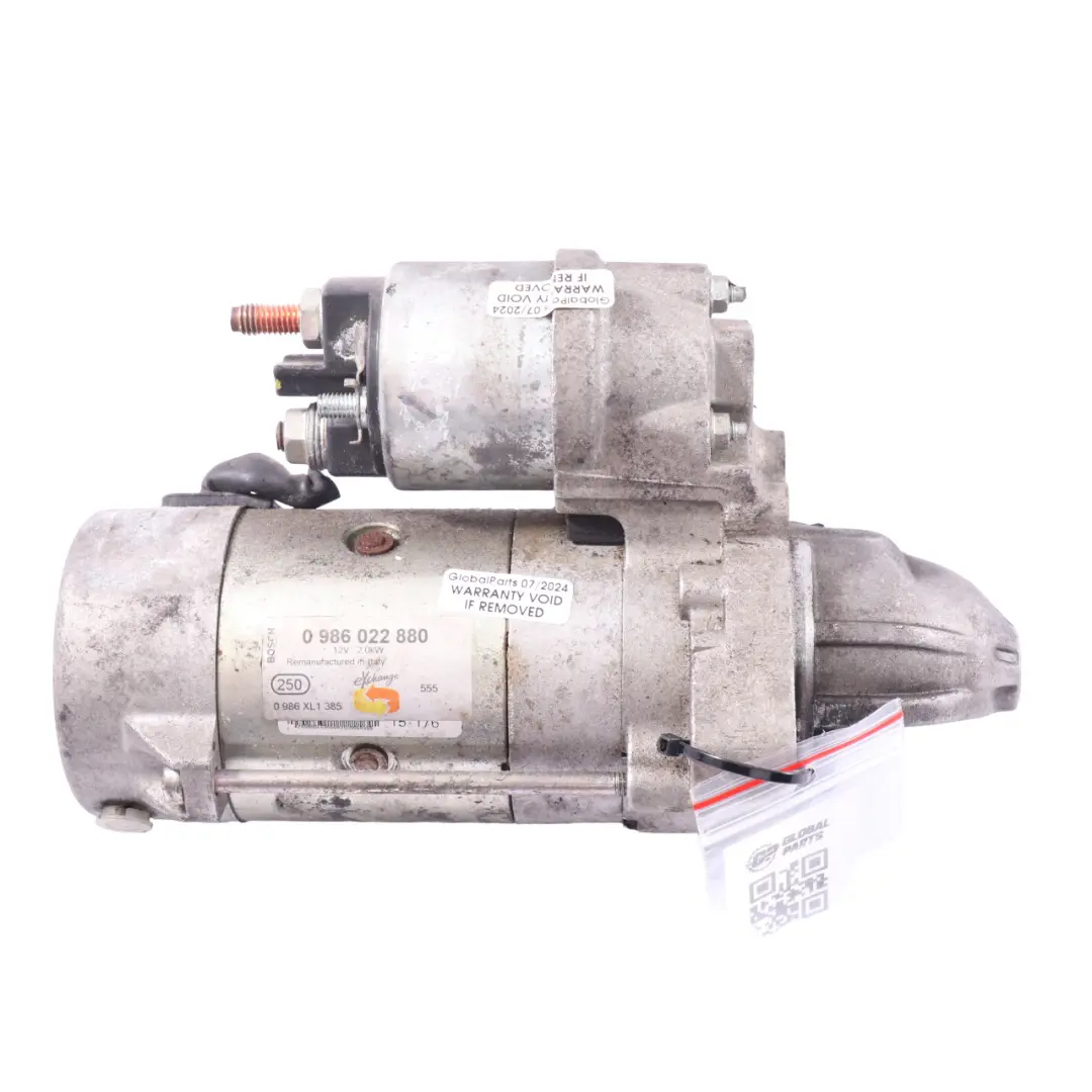 Starter Motor BMW E46 E60 E83 E53 M57N Diesel Engine Starting Unit 2KW to with Part number 7788680 Starter Motor BMW E46 E60 E83 E53 M57N Diesel Engine Starting Unit 2KW - SKU 7788680-5 - Part number 7788680