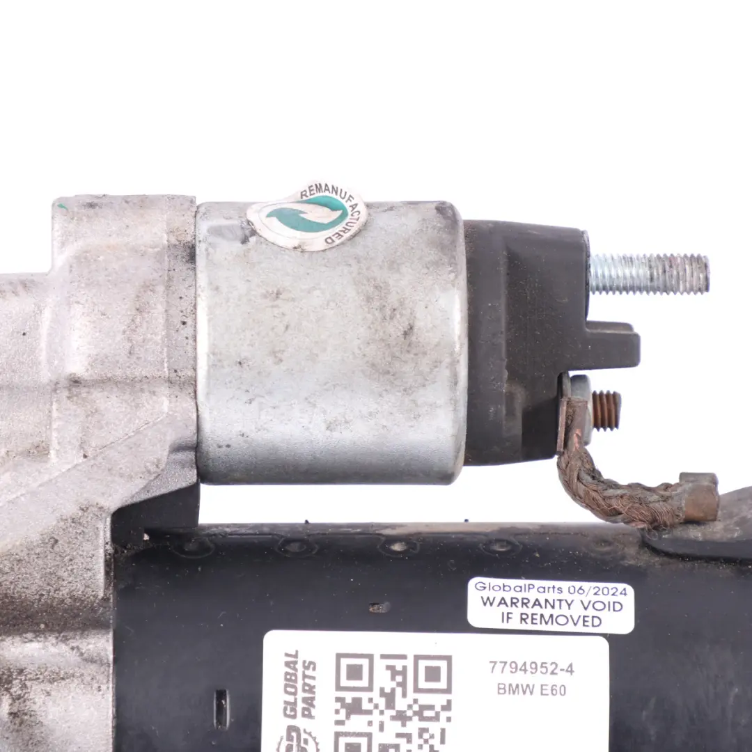  Starter BMW E60 520d M57N2 Diesel Engine Starter Motor - SKU 7794952-4 - Part number 7796892