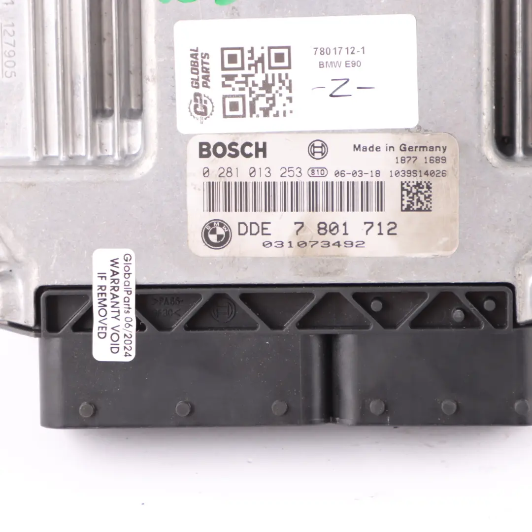 M57N2 231HP Engine ECU Kit DDE CAS2 + Key Manual to BMW E60 530d E90 330d with Part number 7801712 BMW E60 530d E90 330d M57N2 231HP Engine ECU Kit DDE CAS2 + Key Manual - SKU 7801712-1 - Part number 7801712