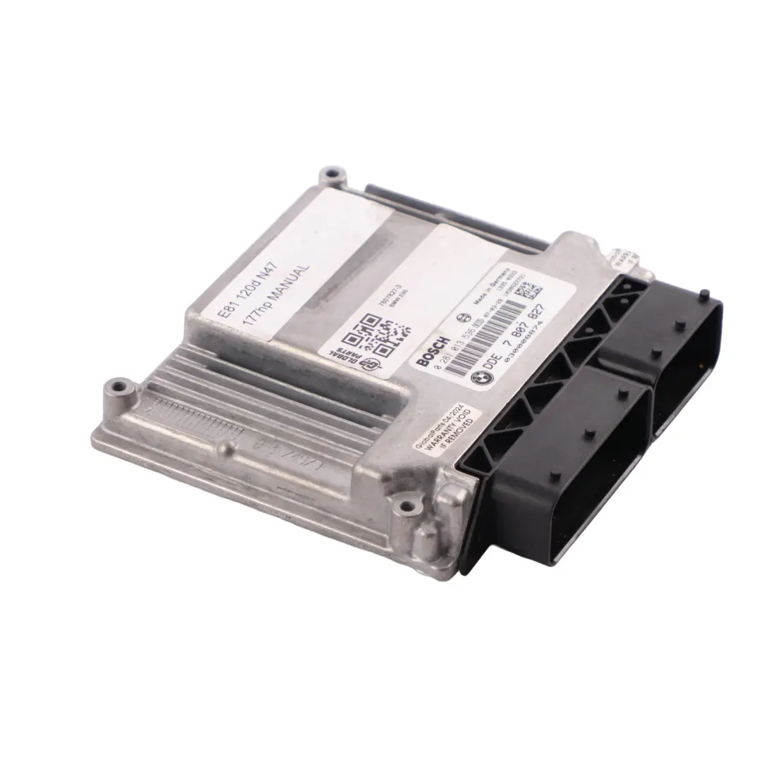 N47 177HP Diesel Engine Unit ECU DDE to BMW E81 E87 E90 LCI 120d 320d with Part number 7807827 BMW E81 E87 E90 LCI 120d 320d N47 177HP Diesel Engine Unit ECU DDE - SKU 7807827-3 - Part number 7807827
