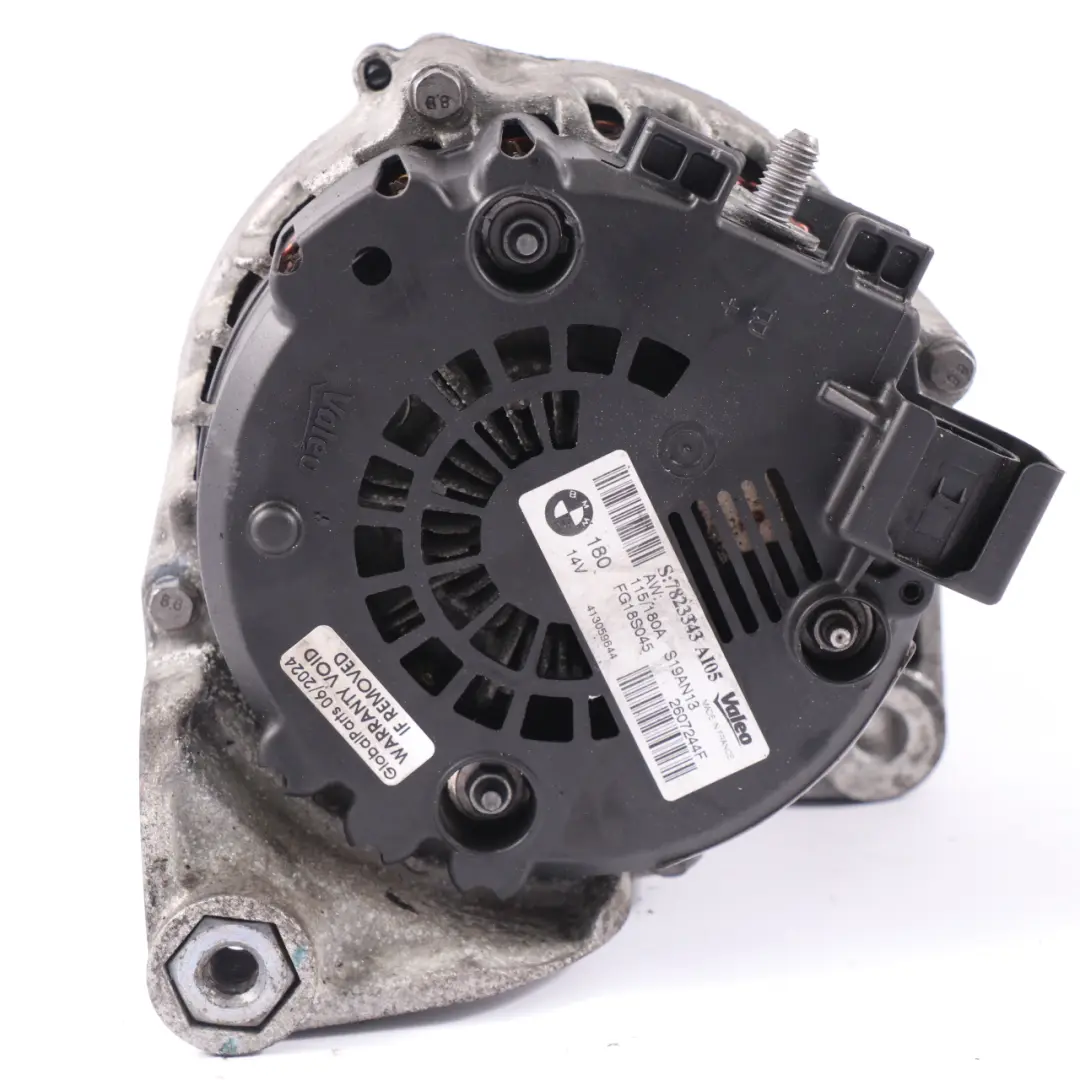 BMW F20 F21 F30 F31 F32 N47N Diesel Alternator 180A - SKU 7823343 - Numer Części 7823343
