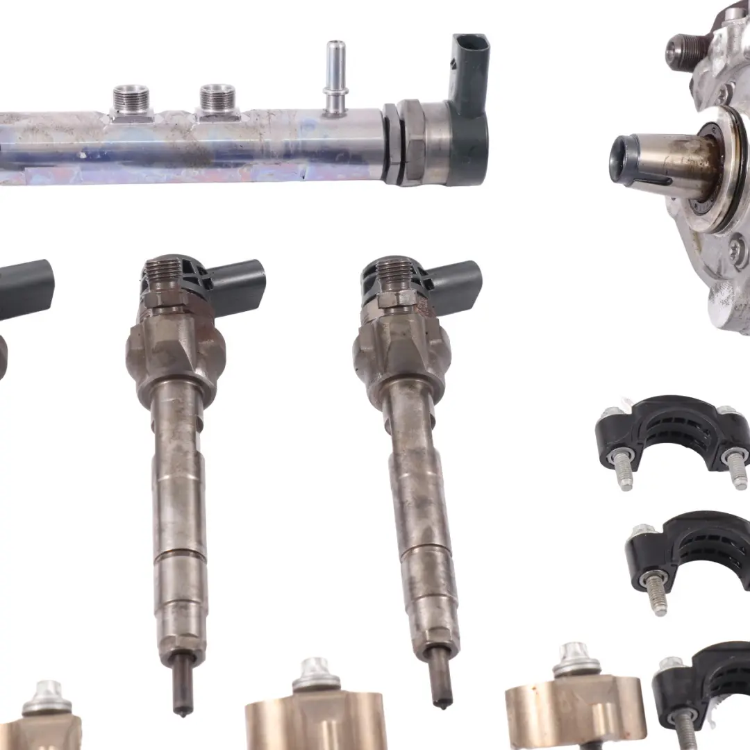 BMW F01 LCI F10 530d 730d Diesel N57N Fuel Pump Injector Injection System Set - SKU 7810702-7 - Part number 7810702