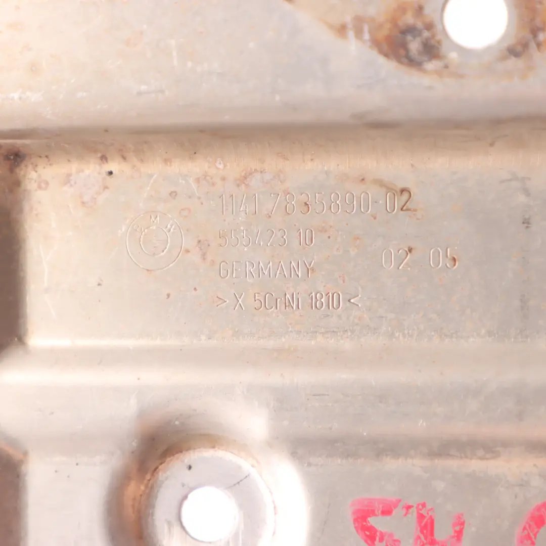 Plaque resistante a la chaleur pour BMW E60 M5 E61N E63 E64 M6 à propos du numéro de pièce 7835890 BMW E60 M5 E61N E63 E64 M6 Plaque resistante a la chaleur - SKU 7835890 - Numéro de pièce 7835890