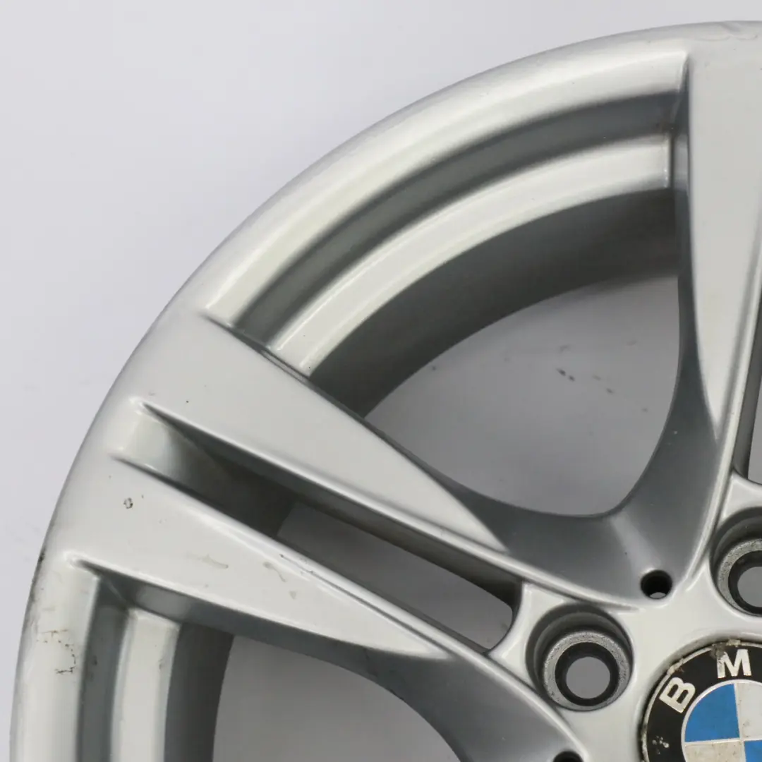 Alloy Rim 18" M Double Spoke 355 9J ET:41 to BMW X1 E84 Silver Rear Wheel with Part number 7842637 BMW X1 E84 Silver Rear Wheel Alloy Rim 18" M Double Spoke 355 9J ET:41 - SKU 7842637-4 - Part number 7842637