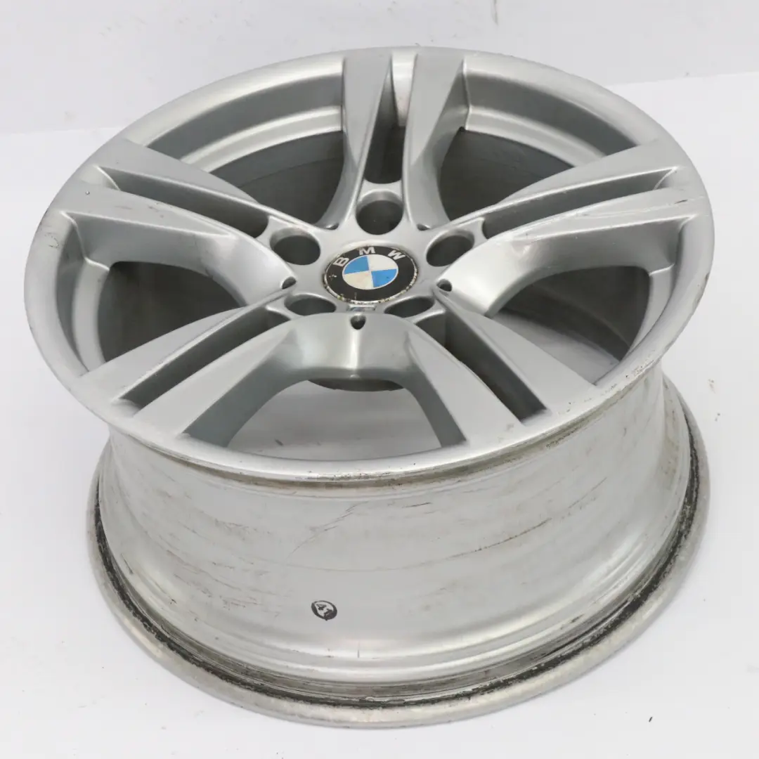 Alloy Rim 18" M Double Spoke 355 9J ET:41 to BMW X1 E84 Silver Rear Wheel with Part number 7842637 BMW X1 E84 Silver Rear Wheel Alloy Rim 18" M Double Spoke 355 9J ET:41 - SKU 7842637-4 - Part number 7842637