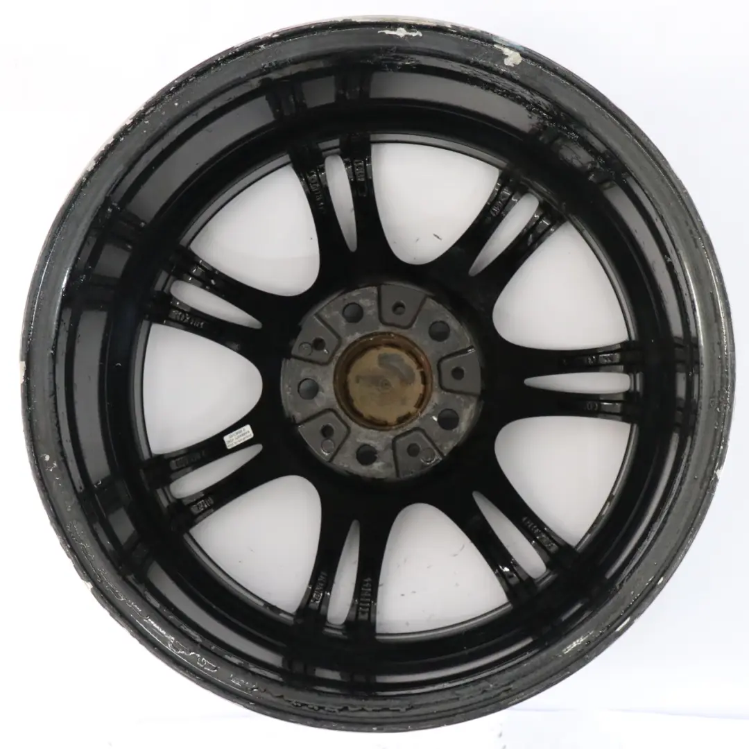BMW F10 F11 F12 Jante Alliage Noir M Double Spoke 350 8J 18" ET:30 - SKU 7842650-5 - Numéro de pièce 7842650