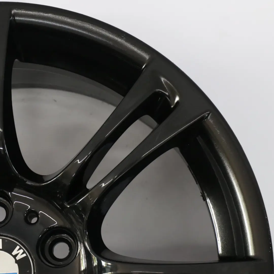 BMW F10 F11 F12 Jante Alliage Noir M Double Spoke 350 8J 18" ET:30 - SKU 7842650-5 - Numéro de pièce 7842650