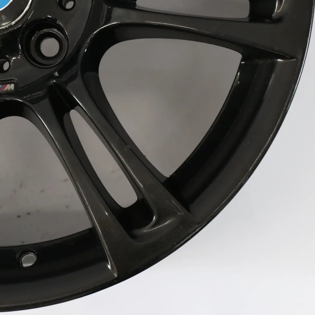 BMW F10 F11 F12 Jante Alliage Noir M Double Spoke 350 8J 18" ET:30 - SKU 7842650-5 - Numéro de pièce 7842650