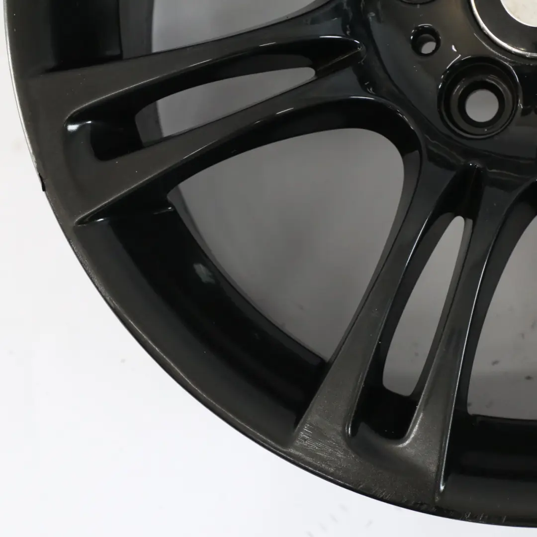 BMW F10 F11 F12 Jante Alliage Noir M Double Spoke 350 8J 18" ET:30 - SKU 7842650-5 - Numéro de pièce 7842650