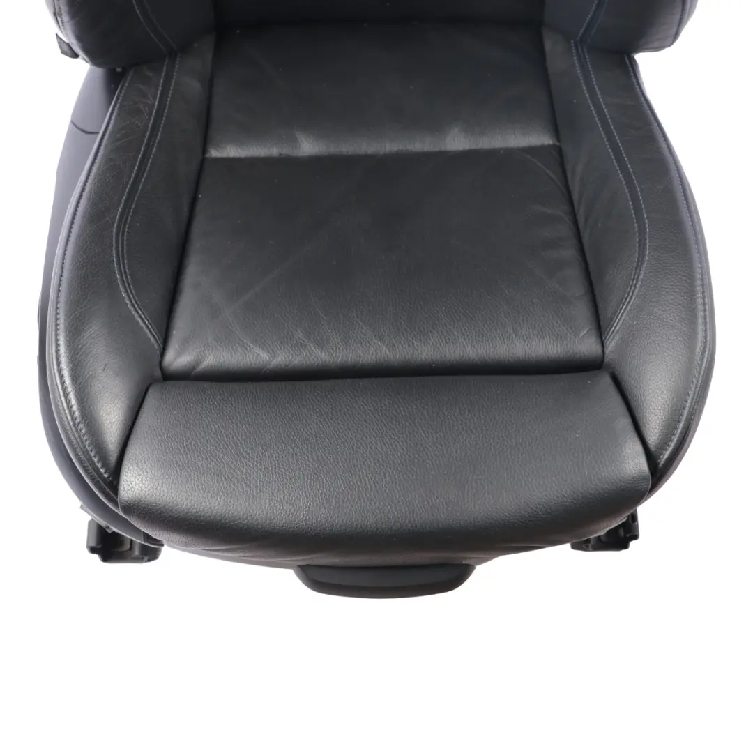  Front Seat BMW E92 M Sport Heated Black Leather Right O/S Contrast Blue - SKU 7843050-2 - Part number 7843050