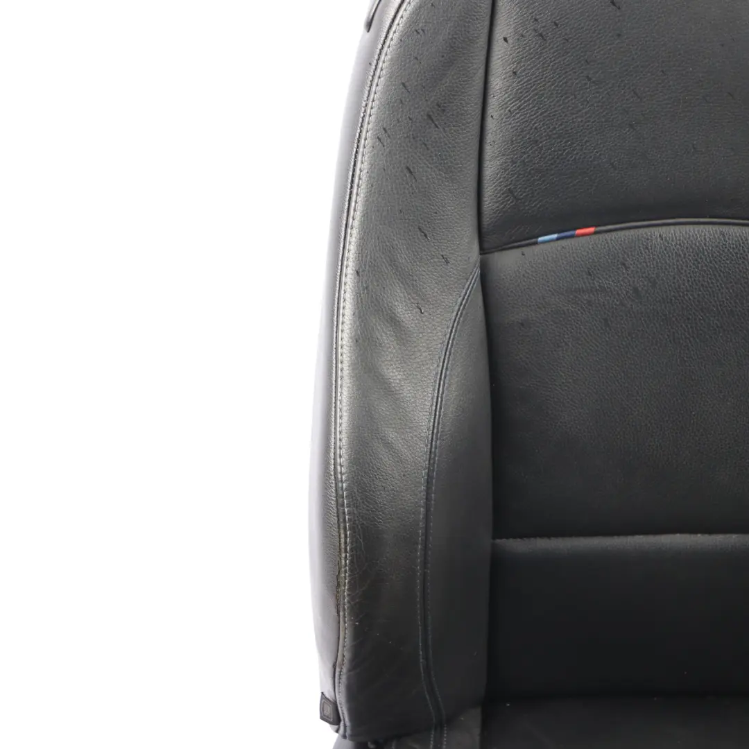 Front Seat BMW E92 M Sport Heated Black Leather Right O/S Contrast Blue to with Part number 7843050 Front Seat BMW E92 M Sport Heated Black Leather Right O/S Contrast Blue - SKU 7843050-2 - Part number 7843050