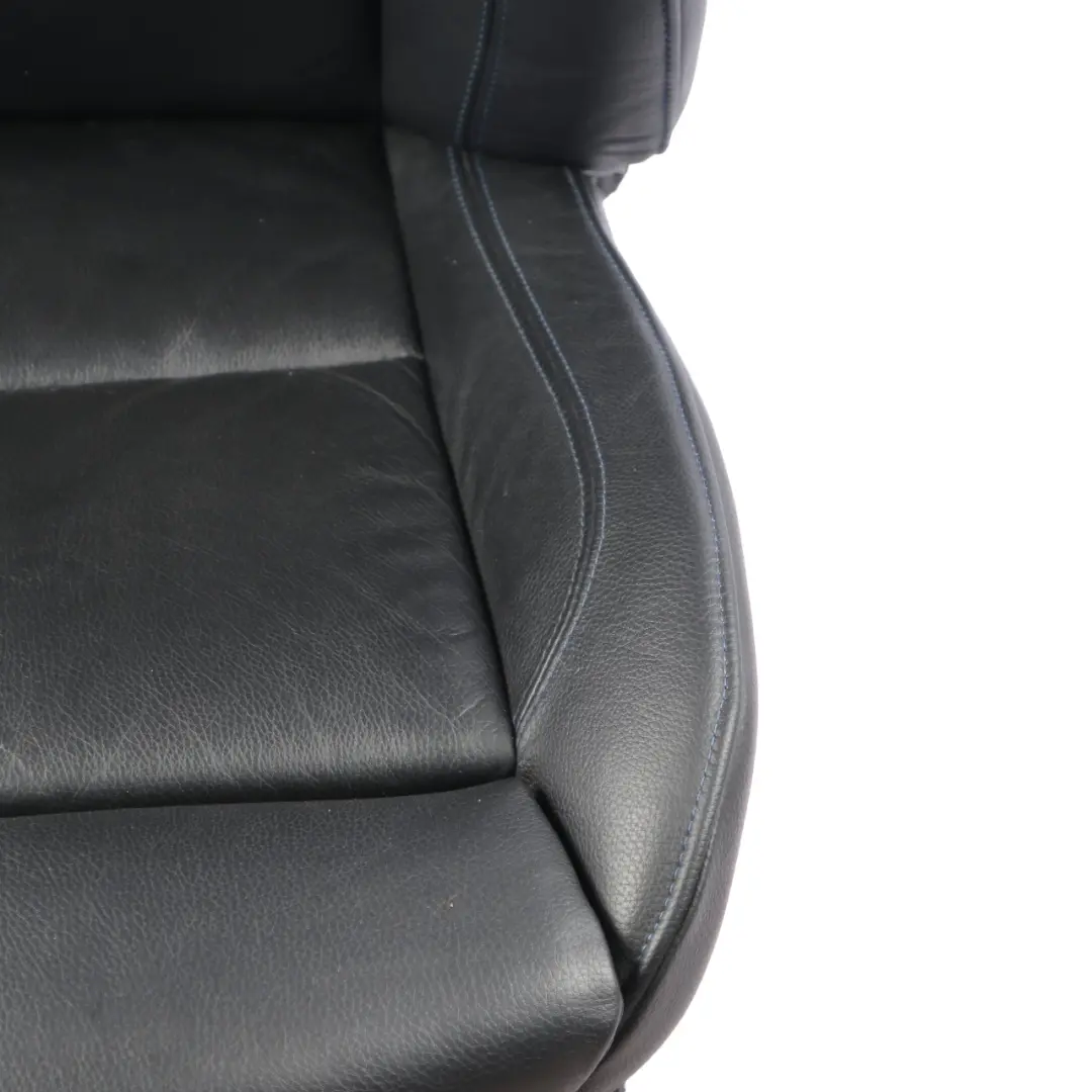 BMW E92 Fotel Prawy Sport Skóra Niebieska Nić - SKU 7843050-2 - Numer Części 7843050