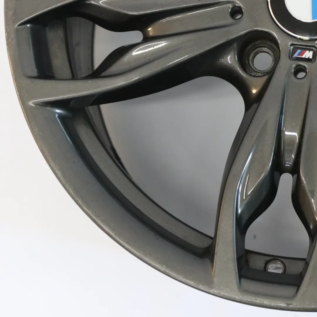 BMW F20 F21 F22 F23 Gris Férrico Llanta aleación 18" M Doble Radio 436 ET:52 8J - SKU 7845871-6 - Número de pieza 7845871