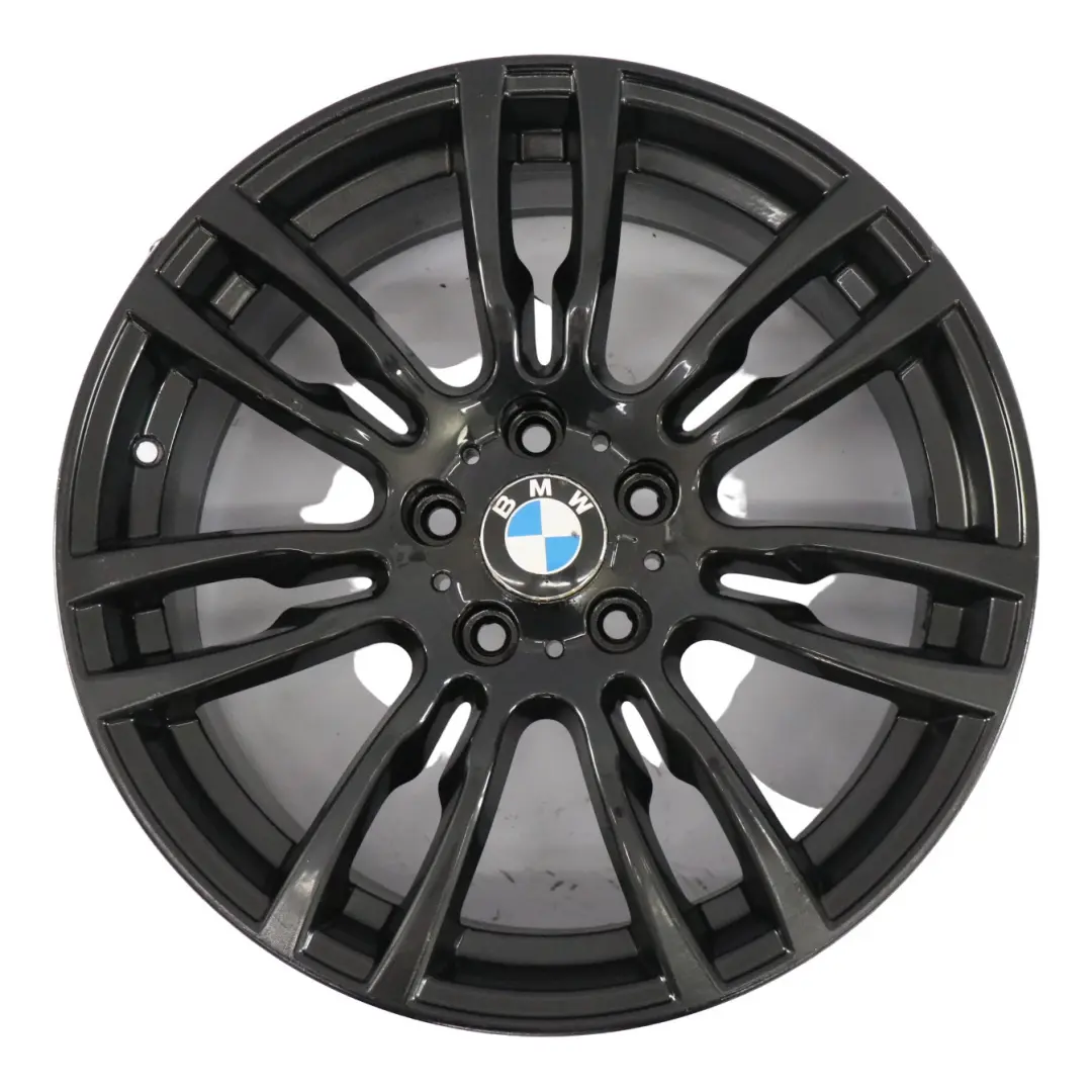 BMW F30 F32 Rear Black Alloy Wheel Rim 19" ET:47 8,5J M Star Spoke 403 - SKU 7845883-6 - Part number 7845883