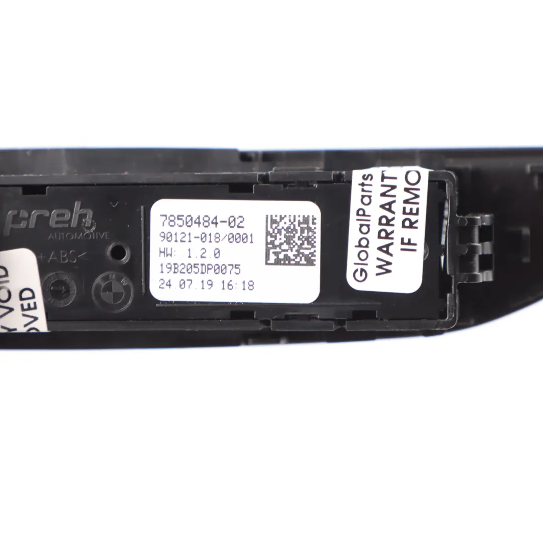Consola Central Panel Control Interruptor PDC Modo Botón para BMW M2 F87 con número de pieza 7850484 BMW M2 F87 Consola Central Panel Control Interruptor PDC Modo Botón - SKU 7850484 - Número de pieza 7850484