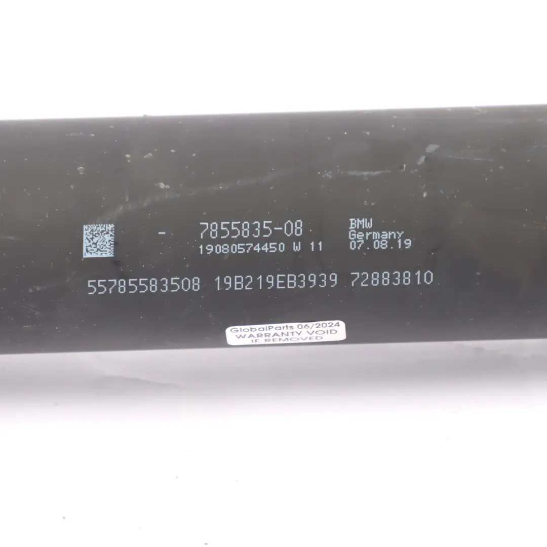 Propshaft BMW X3 M F97 X4 M F98 Automatic Transmission Prop Shaft to with Part number 7855835 Propshaft BMW X3 M F97 X4 M F98 Automatic Transmission Prop Shaft - SKU 7855835 - Part number 7855835
